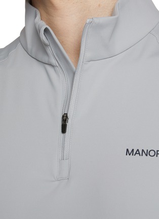  - MANORS - Contrast Panel Half Zip Vest