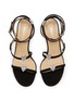 Detail View - Click To Enlarge - MACH & MACH - Petit Coeur 85 Suede Sandals