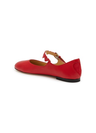  - MACH & MACH - Petit Coeur Mary Jane Leather Ballerinas Flats