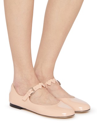MACH MACH Petit Coeur Mary Jane Leather Ballerinas Flats Women Lane Crawford