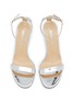 Detail View - Click To Enlarge - MACH & MACH - Special Heart 85 Mirror Leather Sandals