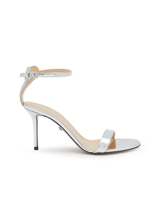Main View - Click To Enlarge - MACH & MACH - Special Heart 85 Mirror Leather Sandals