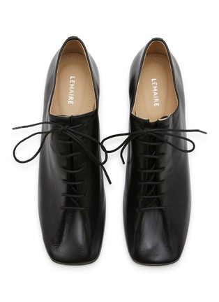 Detail View - Click To Enlarge - LEMAIRE - Souris Leather Derby Shoes 55