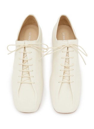 Detail View - Click To Enlarge - LEMAIRE - Souris Leather Derby Shoes