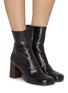 Figure View - Click To Enlarge - LEMAIRE - Anatomic 80 Glossy Leather Boots