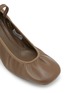 Detail View - Click To Enlarge - LEMAIRE - Square Ballerina 55 Leather Mary Jane Pumps