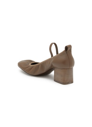 - LEMAIRE - Square Ballerina 55 Leather Mary Jane Pumps