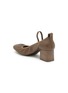  - LEMAIRE - Square Ballerina 55 Leather Mary Jane Pumps