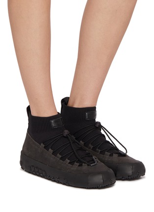 心陽 LEMAIRE | Vibram Leather Women's Sneakers | DARK GREY