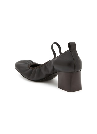  - LEMAIRE - Square Ballerina 55 Leather Mary Jane Pumps