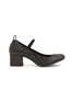 Main View - Click To Enlarge - LEMAIRE - Square Ballerina 55 Leather Mary Jane Pumps