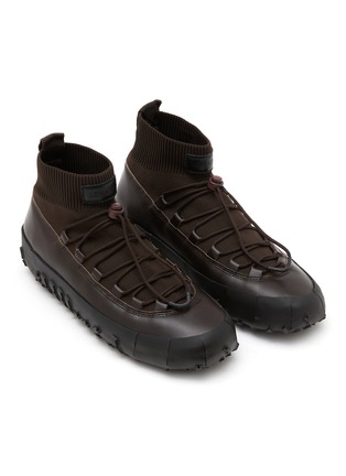 Detail View - Click To Enlarge - LEMAIRE - Vibram Leather Women's Sneakers