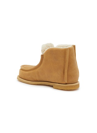  - JW ANDERSON - Padded Suede And Shearling Ankle Boots