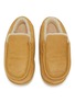 Detail View - Click To Enlarge - JW ANDERSON - Sherling Suede Flat Slippers