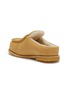  - JW ANDERSON - Sherling Suede Flat Slippers