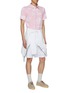 Figure View - Click To Enlarge - SOUTHCAPE - Logo Waistband Stretchy Shorts