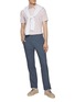 Figure View - Click To Enlarge - SOUTHCAPE - Logo Waistband Stretchy Pants