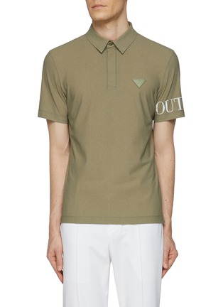 Main View - Click To Enlarge - SOUTHCAPE - Easycare Logo Polo Shirt