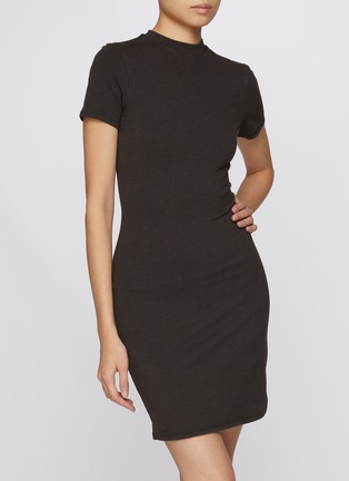 Figure View - Click To Enlarge - SKIMS - Outdoor Mock Neck Mini Dress