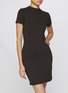 Figure View - Click To Enlarge - SKIMS - Outdoor Mock Neck Mini Dress