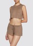 Figure View - Click To Enlarge - SKIMS - Kim Sleep Crop Tank