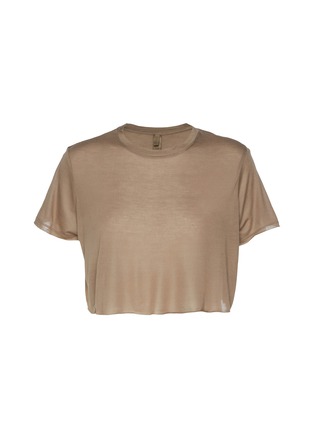 SKIMS | Kim Sleep Cropped Crewneck T-shirt