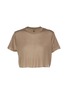 Main View - Click To Enlarge - SKIMS - Kim Sleep Cropped Crewneck T-shirt