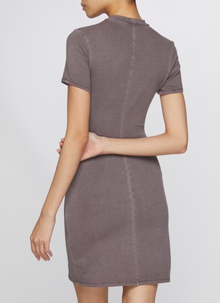 Front View - Click To Enlarge - SKIMS - Outdoor Mock Neck Mini Dress