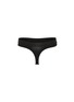 Main View - Click To Enlarge - CDLP - Logo Herringbone Waistband Thong