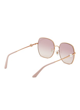 Figure View - Click To Enlarge - JIMMY CHOO - Misha Metal Square Sunglasses