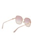 Figure View - Click To Enlarge - JIMMY CHOO - Misha Metal Square Sunglasses