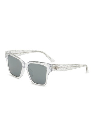 Main View - Click To Enlarge - JIMMY CHOO - Giava Acetate Pillow Sunglasses