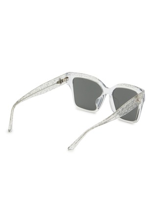 Figure View - Click To Enlarge - JIMMY CHOO - Giava Acetate Pillow Sunglasses