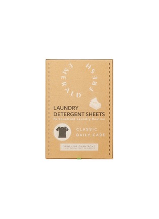 Main View - Click To Enlarge - EMERALD FRESH - Classic Daily Laundry Detergent Sheets 90X — Sunshine Champagne