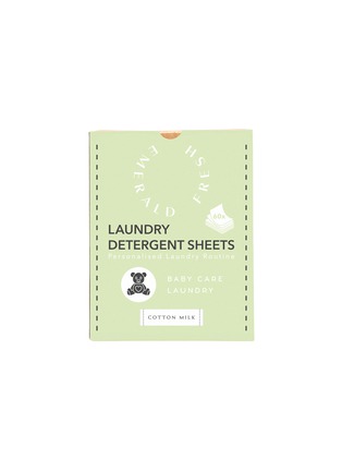 Main View - Click To Enlarge - EMERALD FRESH - Baby Care Laundry Detergent Sheets 60X — Cotton Milk
