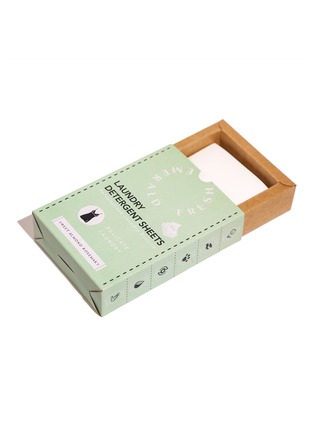 Detail View - Click To Enlarge - EMERALD FRESH - Delicate Laundry Detergent Sheets 30X — Sweet Almond Rosemary