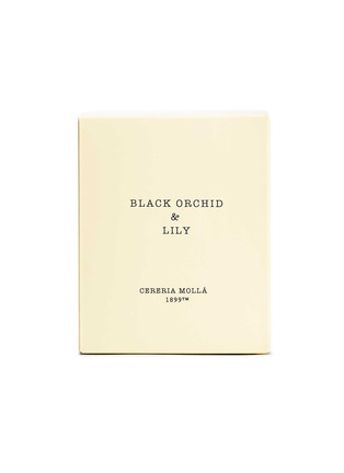Detail View - Click To Enlarge - CERERIA MOLLÁ 1899 - Black Orchid & Lily Scented Candle 230g