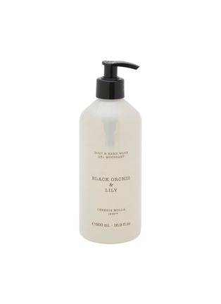 Main View - Click To Enlarge - CERERIA MOLLÁ 1899 - Black Orchid & Lily Body & Hand Wash 500ml