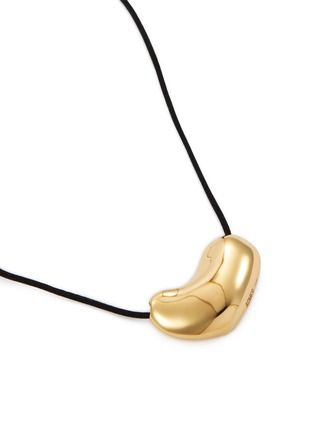 Detail View - Click To Enlarge - AGMES - Sculpted Heart 18K Gold Vermeil Pendant