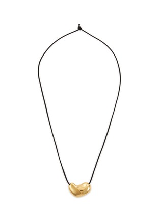 Main View - Click To Enlarge - AGMES - Sculpted Heart 18K Gold Vermeil Pendant