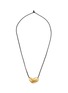 Main View - Click To Enlarge - AGMES - Sculpted Heart 18K Gold Vermeil Pendant