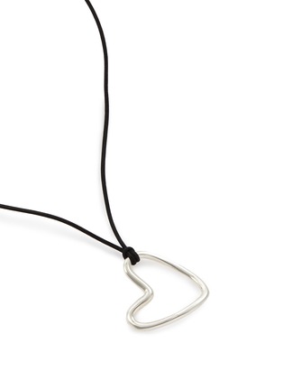Detail View - Click To Enlarge - AGMES - Heart Altun Sterling Silver Pendant Necklace