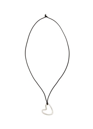 Main View - Click To Enlarge - AGMES - Heart Altun Sterling Silver Pendant Necklace