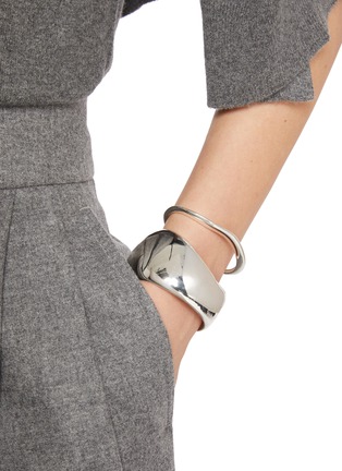 Figure View - Click To Enlarge - AGMES - Jean Sterling Silver Cuff
