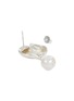 Detail View - Click To Enlarge - AGMES - Elvira Freshwater Pearl Sterling Silver Earrings