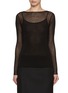 Main View - Click To Enlarge - RUOHAN - Long Sleeves Kea Slip Top