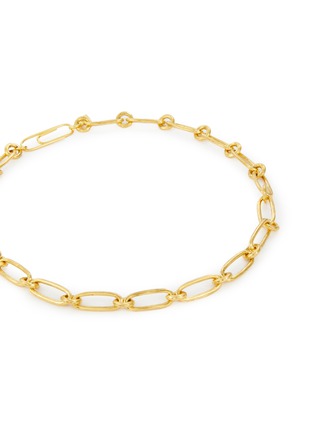 Detail View - Click To Enlarge - AURÉLIE BIDERMANN - Hammered Chain Necklace