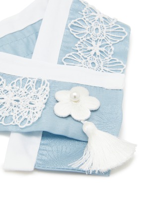 Detail View - Click To Enlarge - ITSDOG - Medium Daffodil Dog Hanbok — Blue
