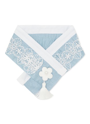 Main View - Click To Enlarge - ITSDOG - Large Daffodil Dog Hanbok — Blue