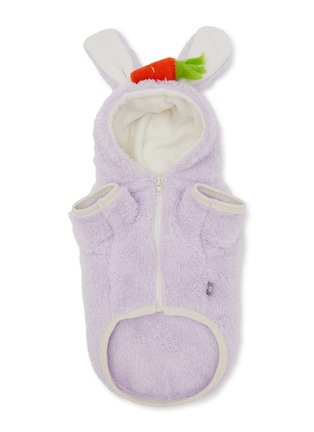 Main View - Click To Enlarge - ITSDOG - Large Carrot Bunny Hooded Suit — Violet